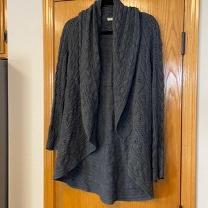 CAbi Gray Circle Sweater